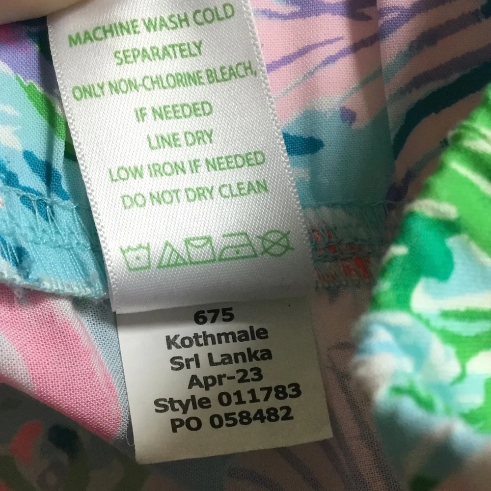 Lilly Pulitzer Colorful Wide Leg Pants - Picture 13 of 16